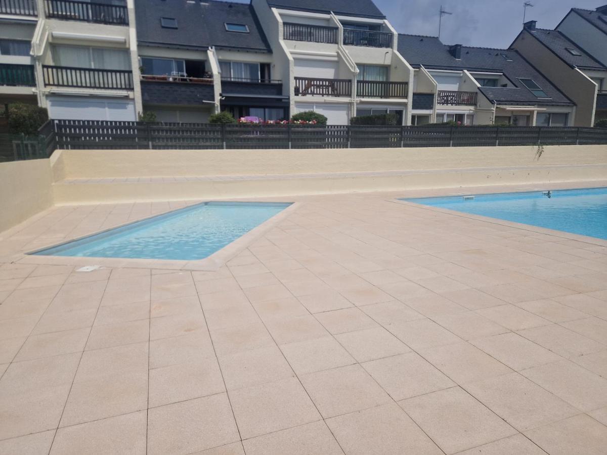 Guidel-Plages Studio Lumineux Balcon Vue Mer & Piscine المظهر الخارجي الصورة